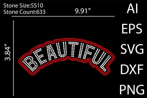 Beautiful Rhinestone Templates Design: A Sparkling Digital Asset