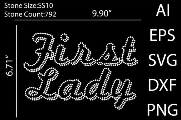 First Lady Rhinestone Templates: A Designer's Guide