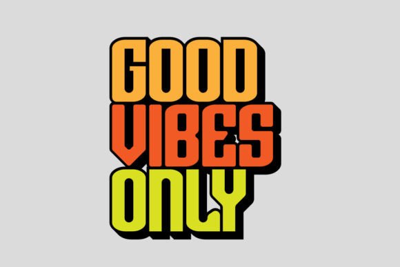 Good Vibes Only Tshirt Design Templates: Your Instant Brand Aesthetic