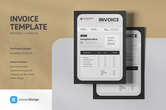 Invoice PSD Design Templates: Streamline Your Billing