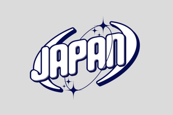 Japan Typography Tshirt Design: Templates for Streetwear Brands