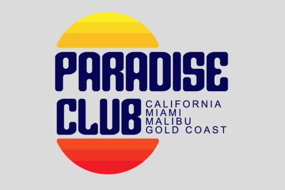 Paradise Club T-Shirt Design Templates: Your Shortcut to Premium Streetwear