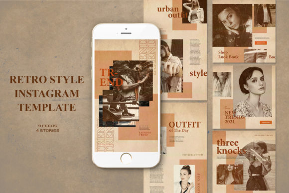 Retro Style Instagram Templates: Your Shortcut to a Curated Feed