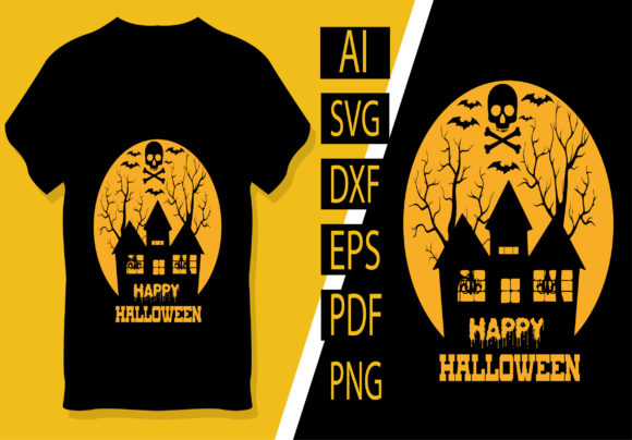 Style Happy Halloween T Shirt Templates: Design That Pops