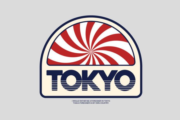 Tokyo Japan T-shirt Design Templates: Streetwear Graphics & Quotes