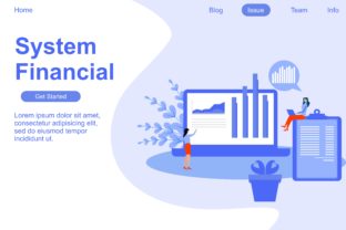 Web Page Design Templates for Analytics & Finance