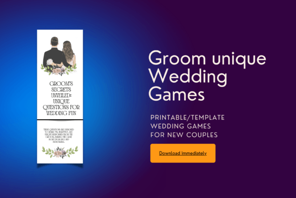 Wedding Fun Elevated: Groom’s Secrets Unveiled Canva Templates